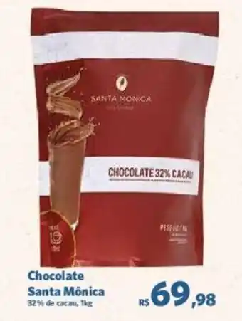 Sam's Club Chocolate Santa Mônica 32% de cacau, 1kg oferta