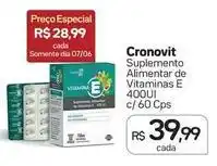 Drogal Cronovit - suplemento alimentar de vitaminas e oferta