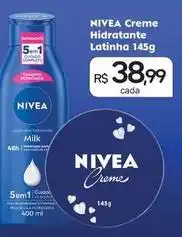 Drogal Nivea - creme hidratante latinha oferta