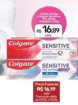 Drogal Colgate - creme dental sensitive pro alivio imediato oferta