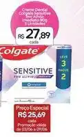 Drogal Colgate - creme dental sensitive pro alivio imediato oferta