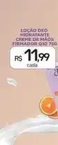 Drogal Monange - loção deo hidratante creme de mãos firmador q10 oferta