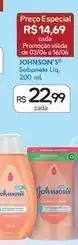 Drogal Johnson's - sabonete liq oferta