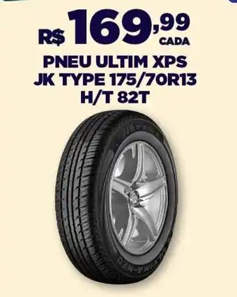 DB Supermercados PNEU ULTIM XPS JK TYPE 175/70R13 H/T 82T oferta