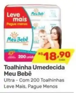 Toalhinha Umedecida Meu Bebê