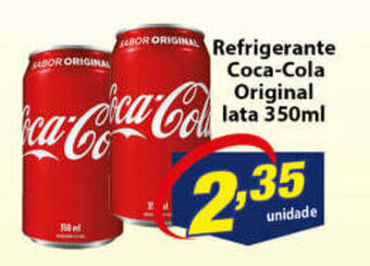 Refrigerante Coca Cola Original lata 350ml