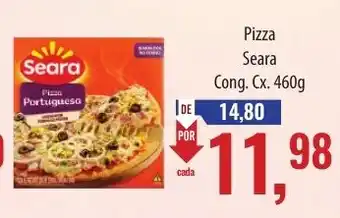 Supermercados BH Pizza Seara Cong. Cx. 460g oferta
