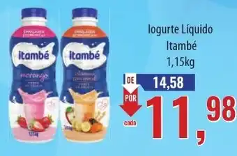 Supermercados BH logurte Líquido Itambé 1.15kg oferta
