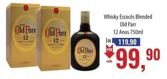 Supermercados BH Whisky Escocês Blended Old Parr 12 Anos 750ml oferta