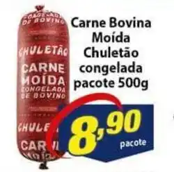 Vencedor Atacadista Carne Bovina Moida Chuletao Congelada pacote 500g oferta