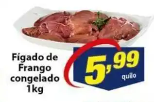 Vencedor Atacadista Figado de Frango congelado 1kg oferta