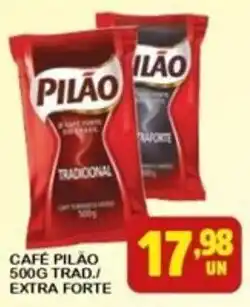 Ayumi Supermercados CAFE PILÃO 500G TRAD./ EXTRA FORTE oferta