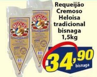 Vencedor Atacadista Requeijao Cremoso Heloisa Tradicional bisnaga 1.5kg oferta