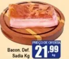 Higa's Supermercado Bacon Def. Sadia 1kg oferta