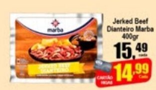Higa's Supermercado Jerked Beef Dianteiro Marba 400g oferta