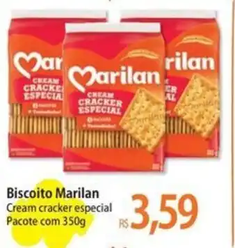 Atacadão Biscoito Marilan Cream cracker especial Pacote com 350g oferta