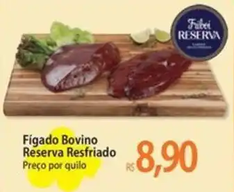 Atacadão Fígado Bovino Reserva Resfriado Preço por quilo oferta