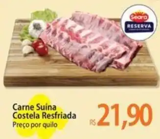 Atacadão Carne Suína Costela Resfriada Preço por quilo oferta