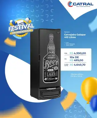 Cervejeira Gelopar 410 Litros