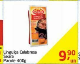 Tenda Atacado Linguiça calabresa seara oferta