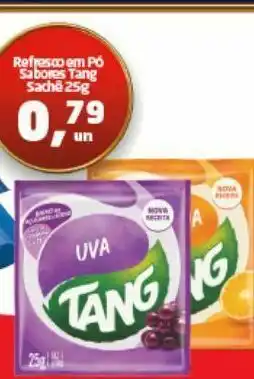Refrescos em pó tang