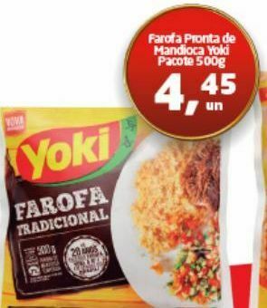 Tenda Atacado Farofa pronta yoki oferta