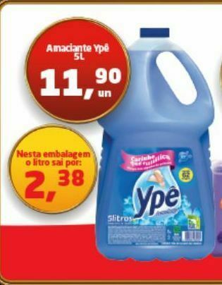 Tenda Atacado Amaciante ypê 5 l oferta