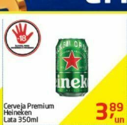 Tenda Atacado Cerveja heineken oferta