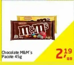 Tenda Atacado Chocolates m&m's 45 gr oferta