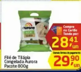 Tenda Atacado Filé de tilápia aurora oferta