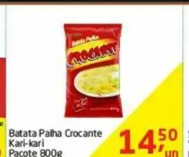Tenda Atacado Batata palha kari - kari 800 gr oferta