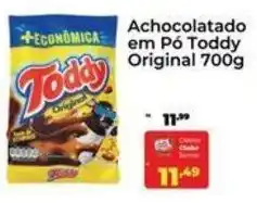 Semar Supermercado Achocolatado em Pó Toddy Original 700g oferta