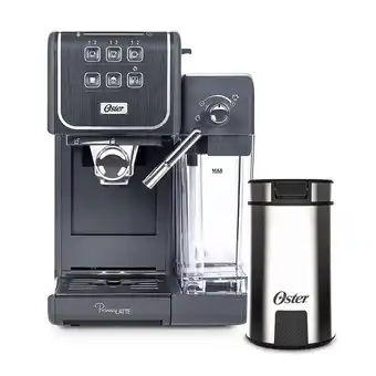 Quero Quero Kit Cafeteira Primalatte Touch E Moedor De Café Oster 127V oferta