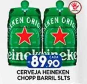 CERVEJA HEINEKEN CHOPP BARRIL 5LTS