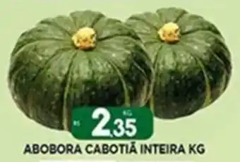 Supermercado Porecatu ABOBORA CABOTIA INTEIRA KG oferta