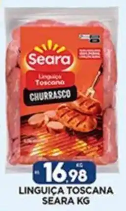 Supermercado Porecatu LINGUIÇA TOSCANA SEARA KG oferta