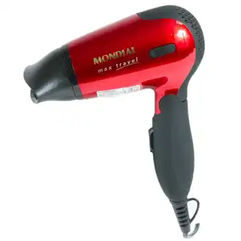 Secador de Cabelo Portátil Mondial Max Travel SC10 Bivolt