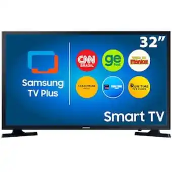 Casa e Vídeo Smart TV LED 32 HD Samsung T4300 com HDR, Sistema Operacional Tizen, Wi-Fi, Espelhamento de Tela, Dolby Digital Plus, HDMI e oferta