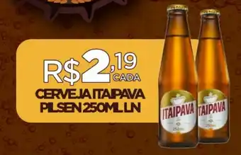 DB Supermercados CERVEJA ITAPAVA PILSEN 250ML LN oferta