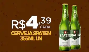DB Supermercados CERVEJA SPATEN 355ML LN oferta