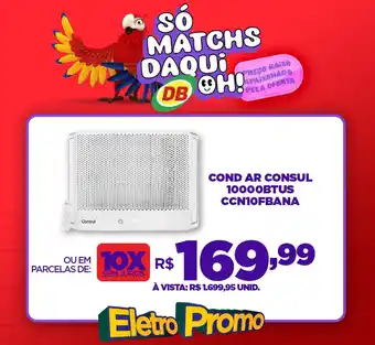DB Supermercados COND AR CONSUL 10000BTUS CCN10FBANA oferta