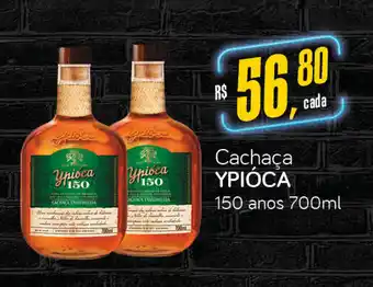 Cometa Supermercados Cachaça YPIÓCA 150 anos 700ml oferta