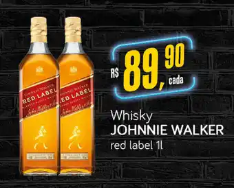 Cometa Supermercados Whisky JOHNNIE WALKER red label 1L oferta