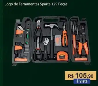 Copercana Jogo de Ferramentas Sparta 129 Peças oferta