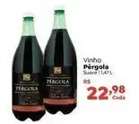 Novo Atacarejo Pérgola - vinho oferta