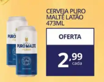 Pais e Filhos Supermercados Cerveja Puro Malte Petra Latao 473ml oferta