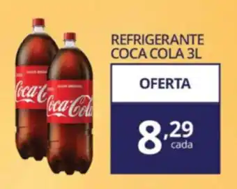 Pais e Filhos Supermercados Refrigerante Coca Cola 3L oferta