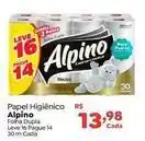 Novo Atacarejo Alpino - papel higiênico oferta