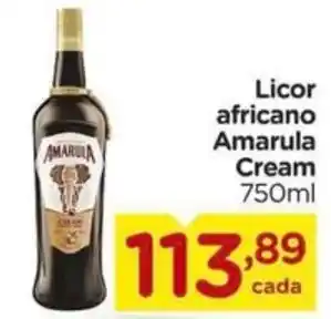 Carrefour Licor africano Amarula Cream 750ml oferta