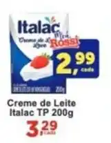 Rossi Supermercado Creme de Leite Italac TP 200g oferta